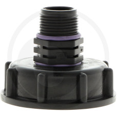 GRANIT Rövid IBC-adapter S60x6 x 3/4”, külső menetes