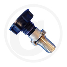 GRANIT Rövid IBC-adapter S60x6, körmös csatlakozóval és 32 mm-es tömlőcsonkkal
