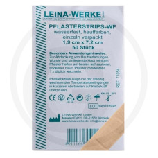 Leina Werke Vízálló sebtapasz 1,9 x 7,2, utántöltő Vízálló, bőrszínű, külön-külön csomagolva