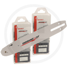 GRANIT Endurance Cut 2+1 fűrészlánc- és láncvezetőkészlet Teljes véső