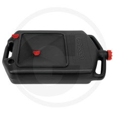 KS Tools Olajgyűjtő kád, 8 liter, O 340mm • Űrtartalom: 8 liter, zárt, ideális mobil szervizekhez, 35 mm átmérőjű kifolyóval, anyaga: polietilén
